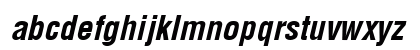 ArenaCondensed Bold Italic Preview