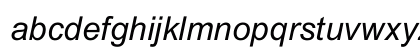 Arial Italic Preview