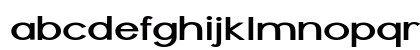 Arias Expanded Bold Lowercase Preview