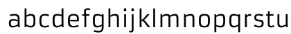 Armata Regular Lowercase Preview