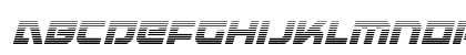 Armed Lightning Gradient Italic Italic Preview