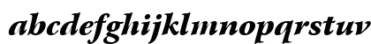 Arrus Blk BT Black Italic Lowercase Preview