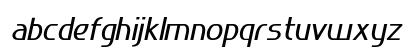 Arvana Bold Italic Lowercase Preview