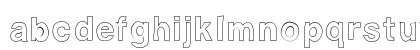 AshleysFont2 Medium Lowercase Preview