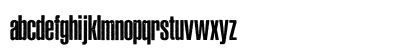 ASPHALTIC GRAIN CONDENSED PERSO Bold Lowercase Preview