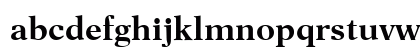 AsterEF Medium Lowercase Preview