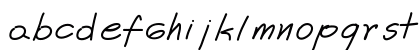 Astrid Medium Lowercase Preview