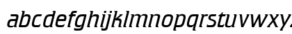 ATCrillee Light Italic Lowercase Preview