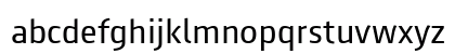 August Sans Red Regular Lowercase Preview