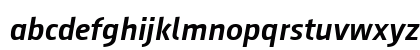 August Sans Reduced 66 Medium Italic Preview