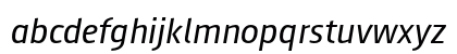 August Sans Reduced 56 Italic Preview
