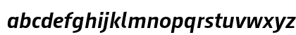August Sans Reduced 66 Medium Italic Preview