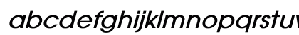 Avalon Bold Italic Lowercase Preview