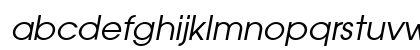 Avalon Italic Lowercase Preview