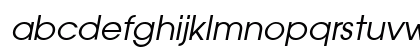 Avalon Italic Lowercase Preview