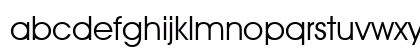 AvalonLight Regular Lowercase Preview