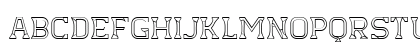 Avangarda Regular Lowercase Preview