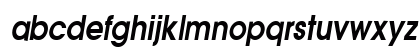 AvanteCondensed Bold-Oblique Lowercase Preview