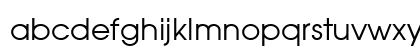 AvantGarGotItcT Regular Lowercase Preview