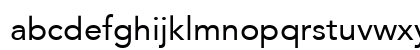 Avenir Regular Lowercase Preview