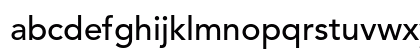 Avenir LT Std 65 Medium Lowercase Preview