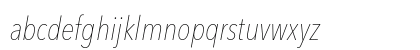 Avenir Next LT Pro Ultra Light Condensed Italic Lowercase Preview