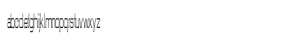 Axle Extra-condensed Regular Lowercase Preview