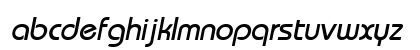 Bahase Oblique Lowercase Preview