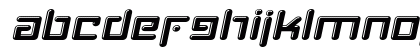 Balloon Letters Bold Italic Lowercase Preview