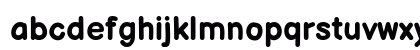 Balsamiq Sans Bold Lowercase Preview
