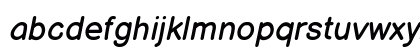Balsamiq Sans Italic Lowercase Preview