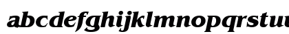 Bangkok Bold Italic Lowercase Preview