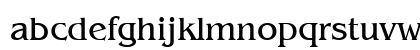 Bangkok Normal Lowercase Preview