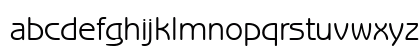 BangkokGothic Regular Lowercase Preview