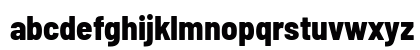 Barlow Semi Condensed ExtraBold Lowercase Preview