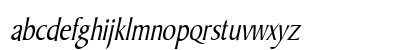Barrett-Condensed Italic Lowercase Preview