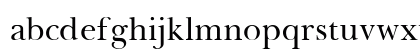 Basset Regular Lowercase Preview