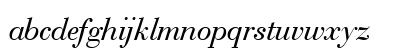 BauerBodni BT Italic Preview