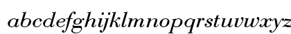 Bauer Bodoni T Regular Italic Preview