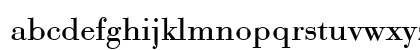 Bauer Bodoni T Regular Lowercase Preview