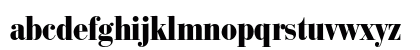 Bauer Bodoni Std 2 Black Condensed Preview