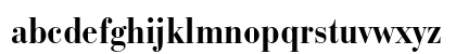 Bauer Bodoni Std 2 Bold Condensed Preview
