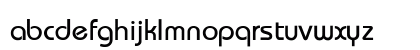 Bauhaus Thin Lowercase Preview