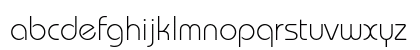 Bauhaus Std Light Lowercase Preview