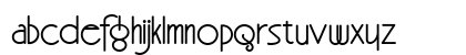 BeckerMonolineModernNF Bold Lowercase Preview
