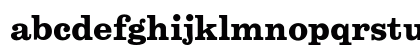 BelizioBold Regular Lowercase Preview