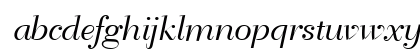 Bellevue RomanItalic Preview