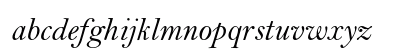 Bell MT Std Italic Preview