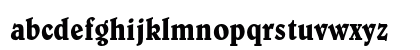 Belwe Condensed Lowercase Preview