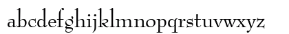 BernhardMod BT Roman Lowercase Preview